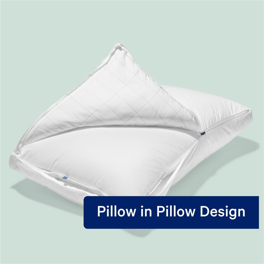 Oreiller de couchage Casper Sleep Original, king size, blanc Oreillers standard Naty Shop