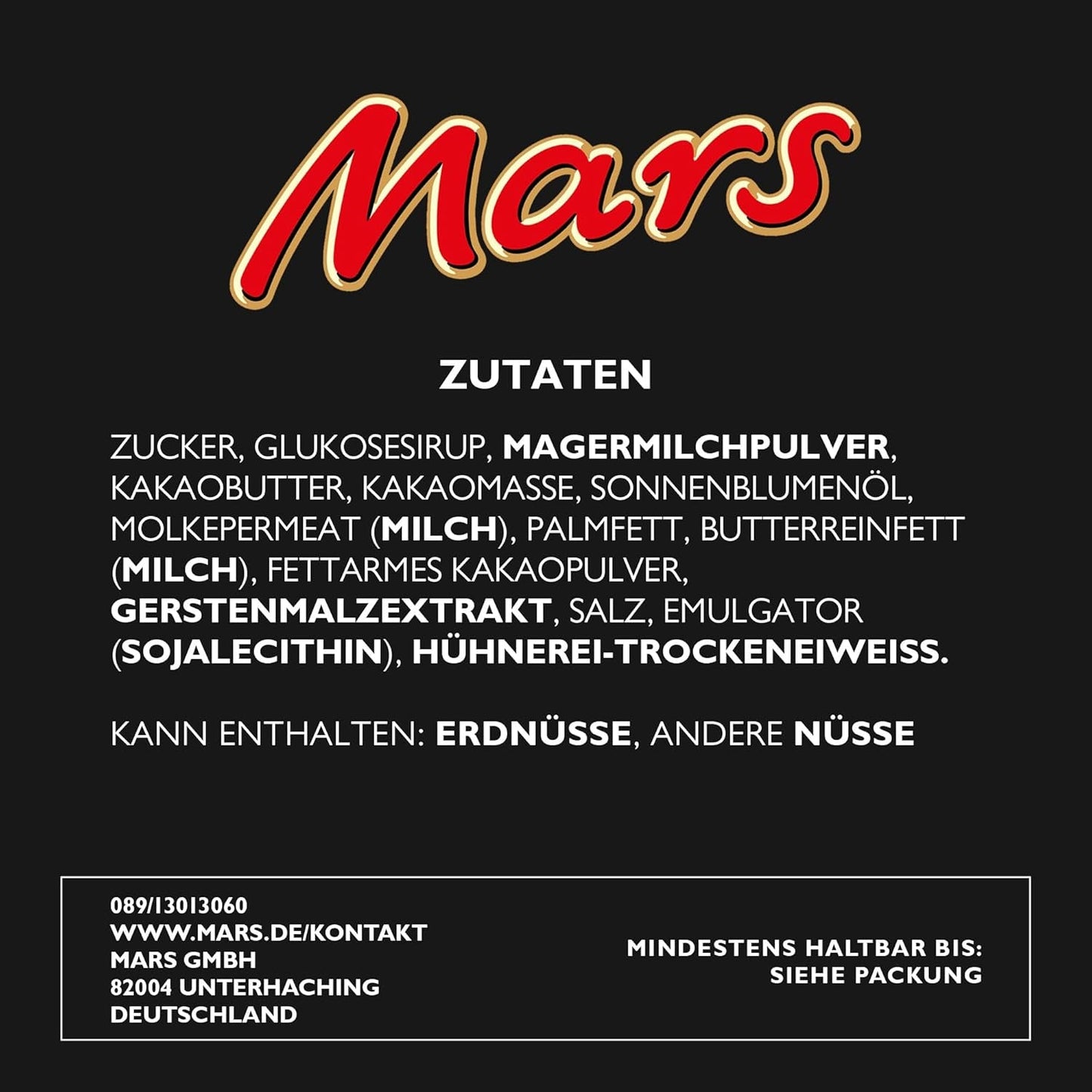 Barres de chocolat Mars Chocolat caramel 1 paquet de 5 barres (1 x 225 g) (paquet de 2)