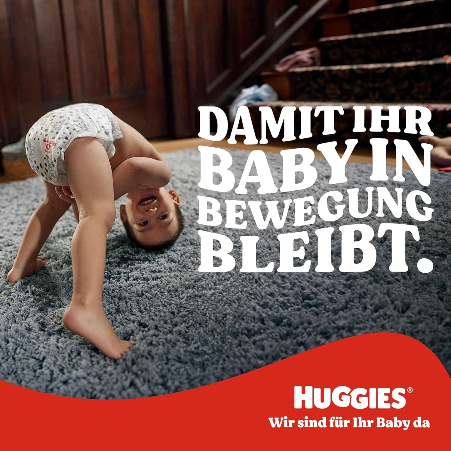 Huggies Little Movers Disney Pantalon, taille 4, 120 pièces (4 x 30), boîte mensuelle