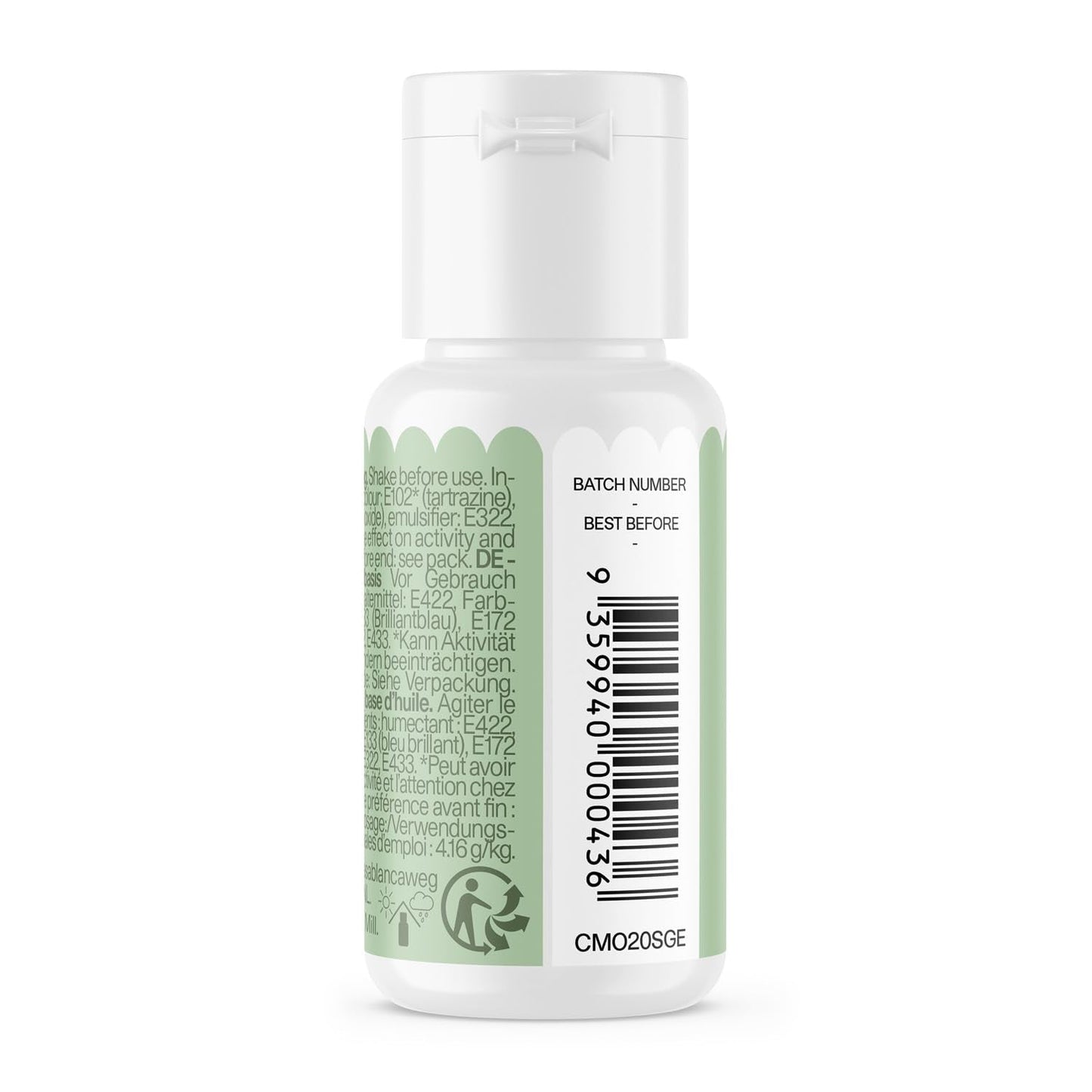 Colorant alimentaire à base d'huile de sauge Color Mill - Colorant alimentaire pour chocolat, fondant, muffins, gâteaux, pâtisserie, macarons - Colorant alimentaire pour décoration de gâteaux - 100 ml