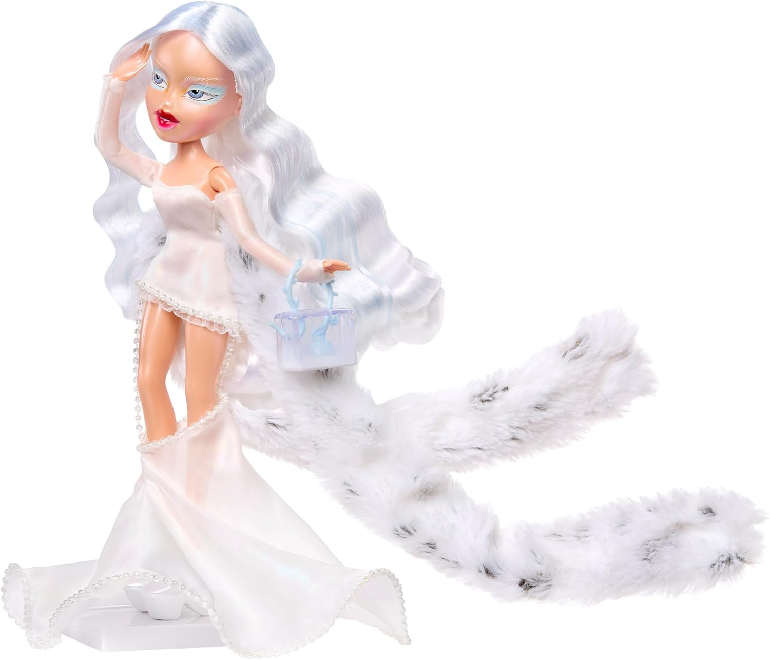 Bratz Holidayz Frosty Nightz - Poupée Chloé (édition collector) avec de vraies tenues et accessoires