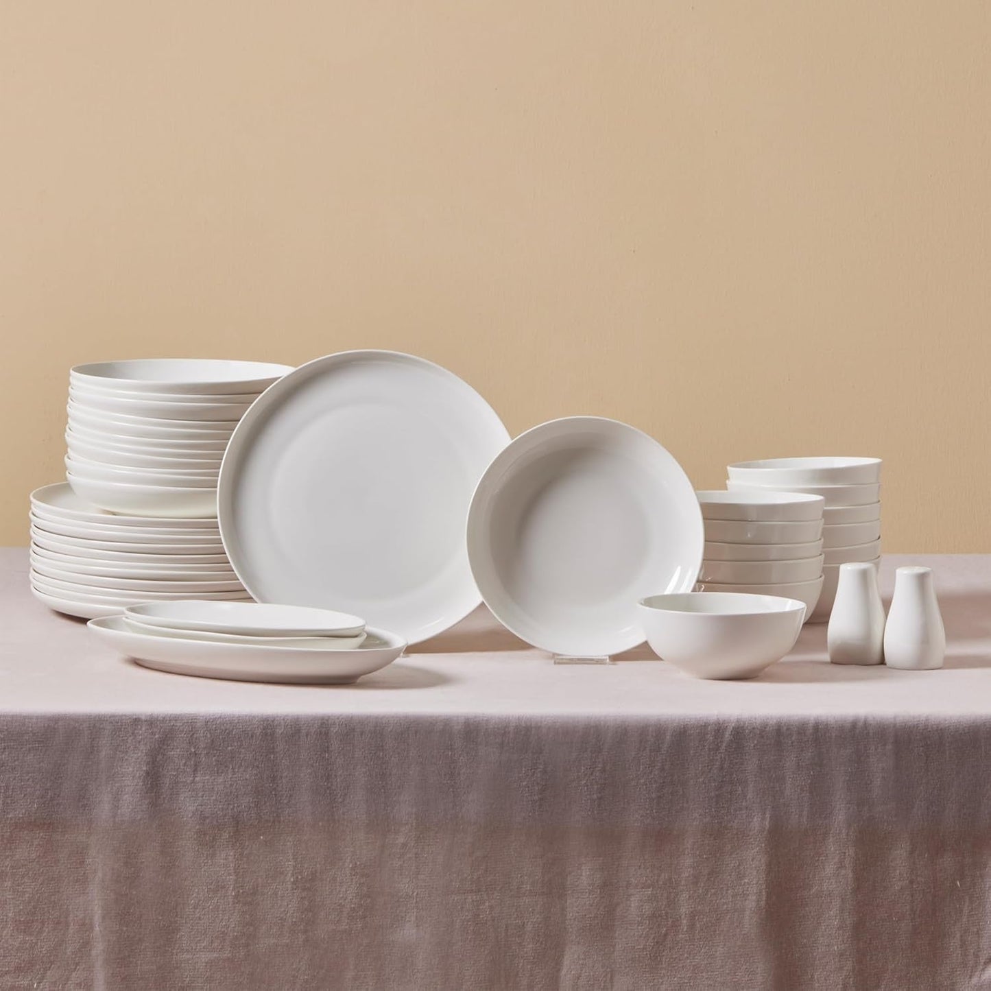 Service de table Karaca Allure pour 12 personnes, New Generation Bone - Service raffiné pour une culture culinaire sophistiquée