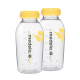 Biberons Medela pour conserver le lait maternel | Sans BPA | Pack de 2 × 250 ml Aliments pour bébé et accessoires d'allaitement Naty Shop