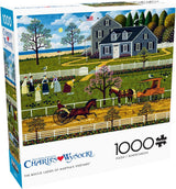 Buffalo Games - Charles Wysocki - Dames de pétanque de Marthas Vineyard - puzzle 1000 pièces Puzzle Naty Shop