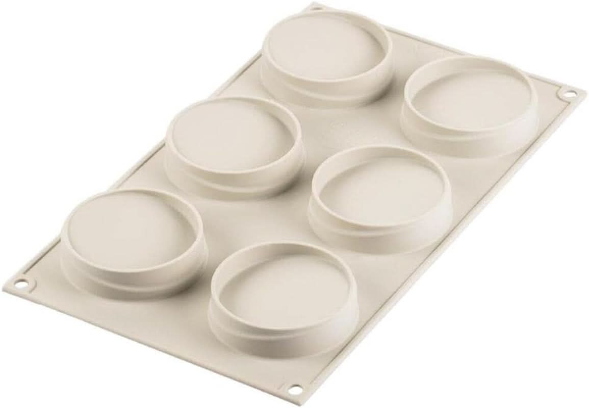 Moule à mini gâteaux Silikomart, Glam, 6 pièces Cuisine Naty Shop