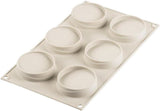 Moule à mini gâteaux Silikomart, Glam, 6 pièces Cuisine Naty Shop