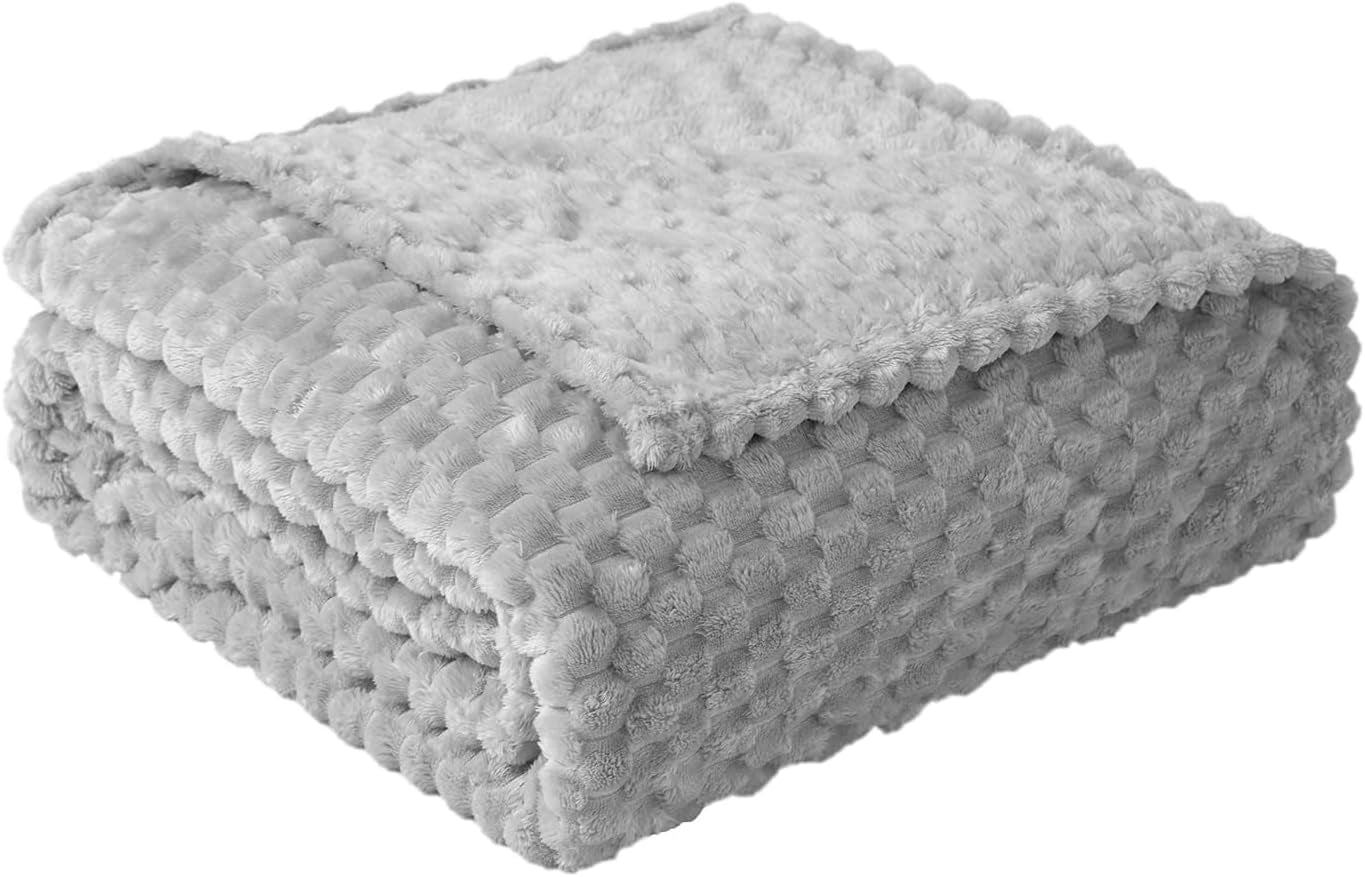 Good Nite Couverture Confort Couverture Moelleuse 150 X 200 Cm Couvre-Lit en Microfibre Douce Couverture De Canapé Couverture Confort Couverture Polaire Chaude pour Canapé Lit Chambre Bureau Gris Lits Et Couvertures Good Nite Gris 150 X 200 Cm