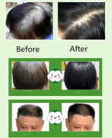 Ingrédients naturels Shampoing instantané pour teinture capillaire noire, teinture semi-permanente pour cheveux noirs, facile à utiliser, longue durée, ingrédients naturels (10 pièces, noir) Naty Shop Hair Dye