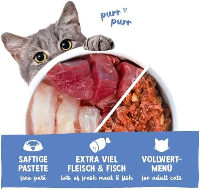 Récompenses pour nourriture humide à la truite et au bœuf Sanabelle | 6x195g | 1,17 kg