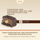 Venchi – Chocoviar Gianduia, pralines en sachet de 1 kg, chocolat Gianduia produit exclusivement avec des « noisettes des forêts du Piémont », sans gluten, sans colorants artificiels et sans conservateurs