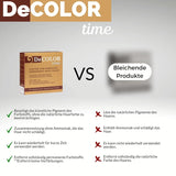 Système de teinture capillaire DeColor Time | épilation aux teintures capillaires | ramenez votre couleur de cheveux naturelle | enlèvement de la couleur peinte | 330 ml de teinture capillaire Naty Shop