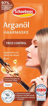 Masque capillaire à l'huile d'argan - anti-frisottis - pour cheveux abîmés et fragiles VEGAN Masque capillaire Naty Shop Default title