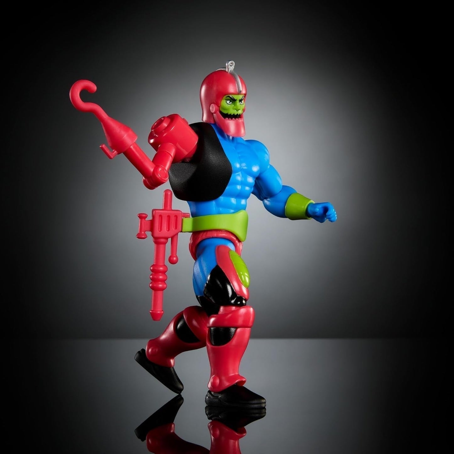 Figurine à collectionner Masters of the Universe Origins, Trap Jaw, env. Grand jouet de méchant MOTU populaire de 14 cm avec 16 articulations mobiles et accessoires, HYD41, figurines d'action [multicolores] Naty Shop