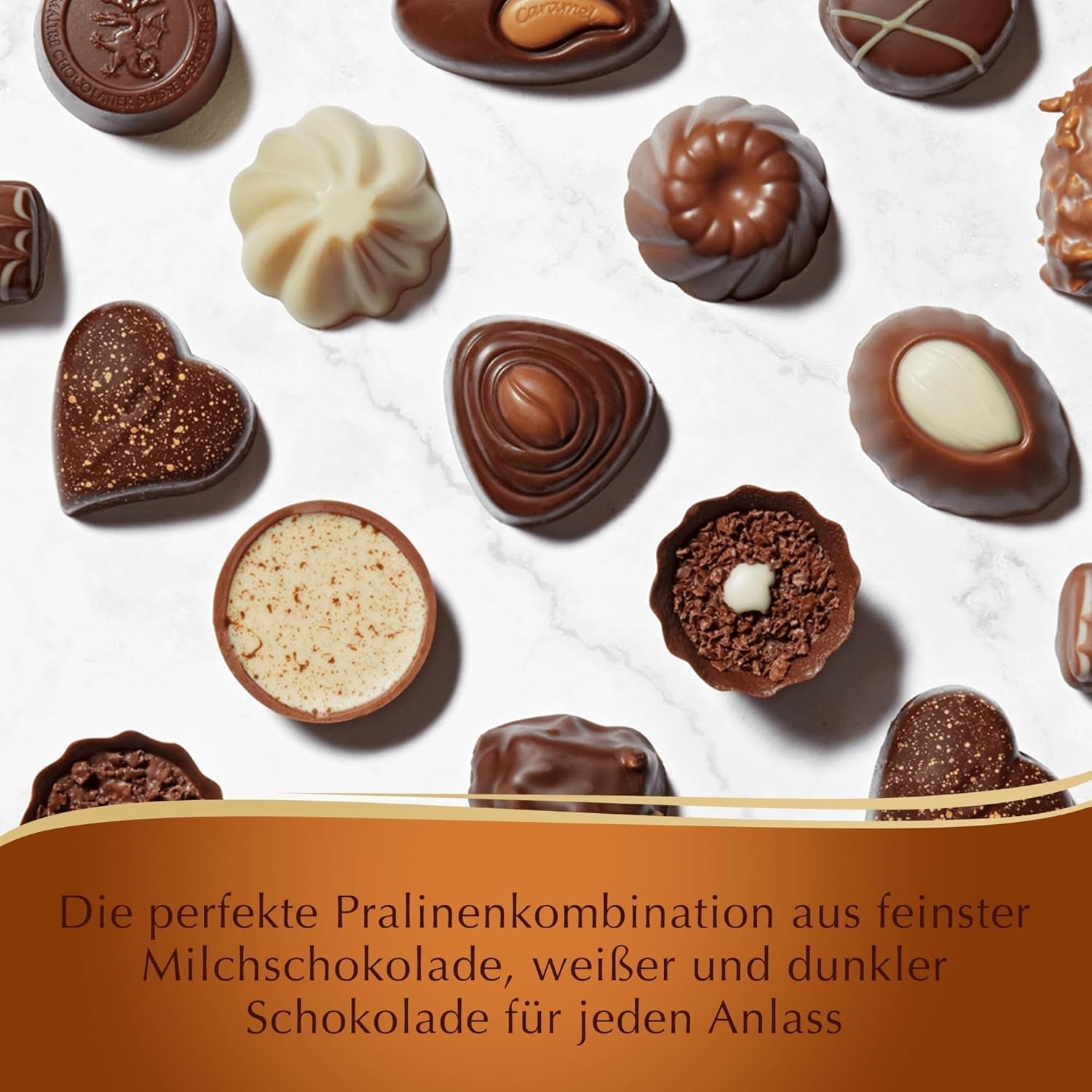 Lindt, Coffret Praliné de 12 Spécialités de Pain d'Épices aux Amandes, Noisettes et Pistaches, 125 grammes Naty Shop