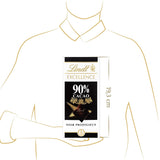 Lindt Excellence Barre de cacao à 78 pour cent - Barre végétalienne à persistance d'intensité de cacao 100 g Cadeau idéal