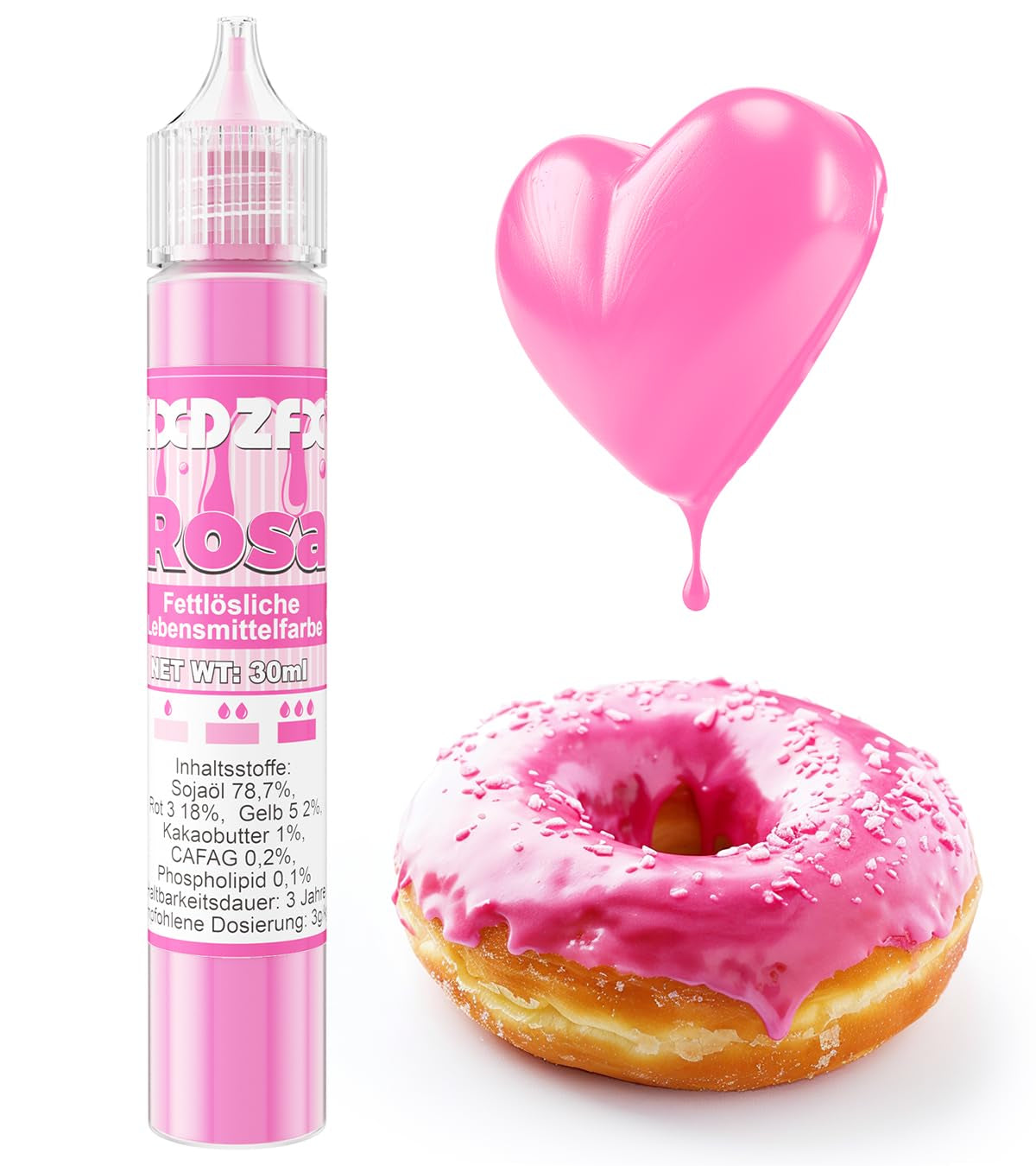 Colorant alimentaire liposoluble – 30 ml de colorant alimentaire concentré à base d'huile pour chocolat, ensemble de colorants alimentaires pour décoration de gâteaux, fondant, crème au beurre, pâtisserie, travaux manuels (bleu marine)