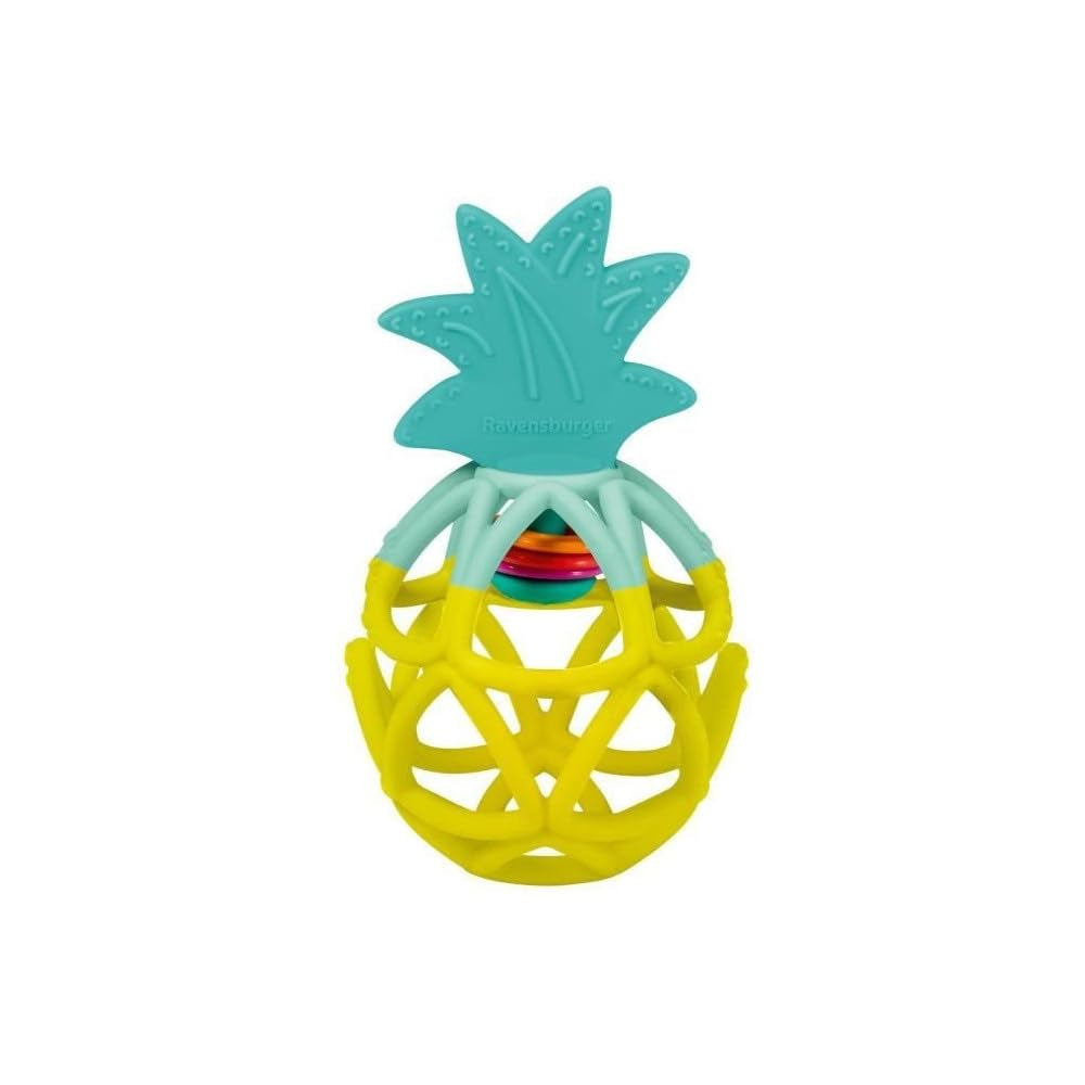 Ravensburger Play+ 34013 Balle sensorielle, ananas, jouet pour enfant à partir de 6 mois, version française Jouets pour bébés Naty Shop