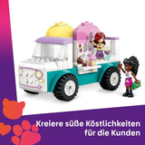 LEGO Friends Heartlake City Ice Cream Truck Pretend Play Set 2 figurines et un lapin ensemble de construction 4 ans filles jouet personnage figurine jouet de construction 42644 Jeux de construction Besuche den LEGO-Store