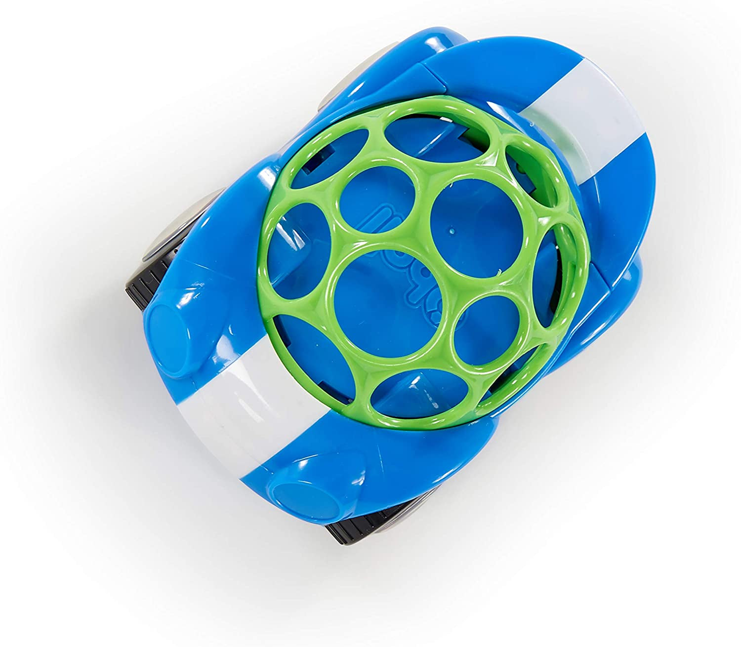 Bright Starts Oball Hochet Jouet Voiture Jouet d'Activité Motrice pour Bébés et Tout-Petits à partir de 3 Mois 1 Pièce Couleur Aléatoire Bleu ou Rouge Jouets pour Bébés Naty Shop