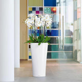 LECHUZA DELTA Premium 30 blanc brillant 15500