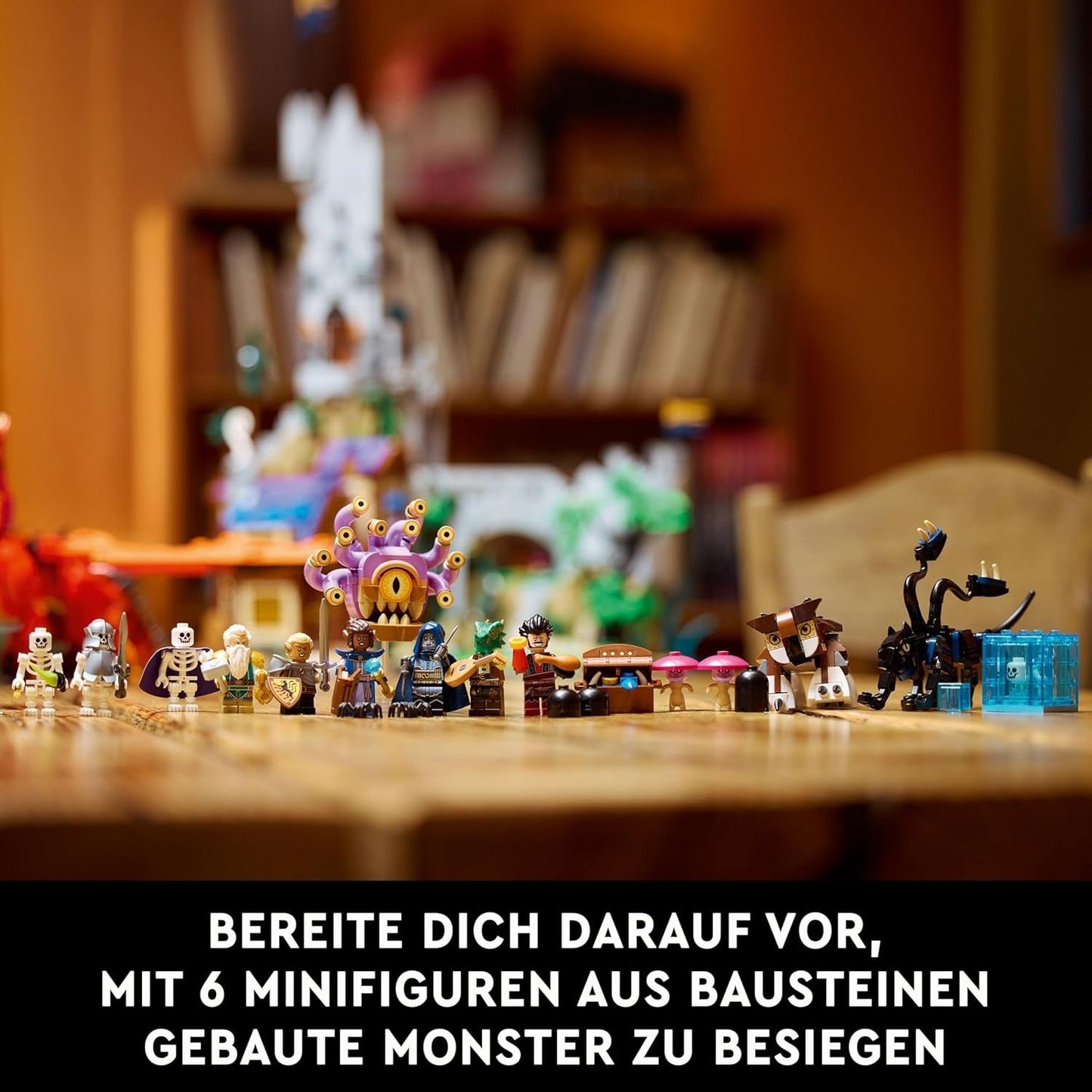 LEGO Ideas Donjons & Dragons : La saga du dragon rouge, jeu de construction pour adultes, idées cadeaux Donjons et Dragons pour les fans, jeu de construction fantastique, activité créative 21348 Jeux de construction Besuche den LEGO-Store
