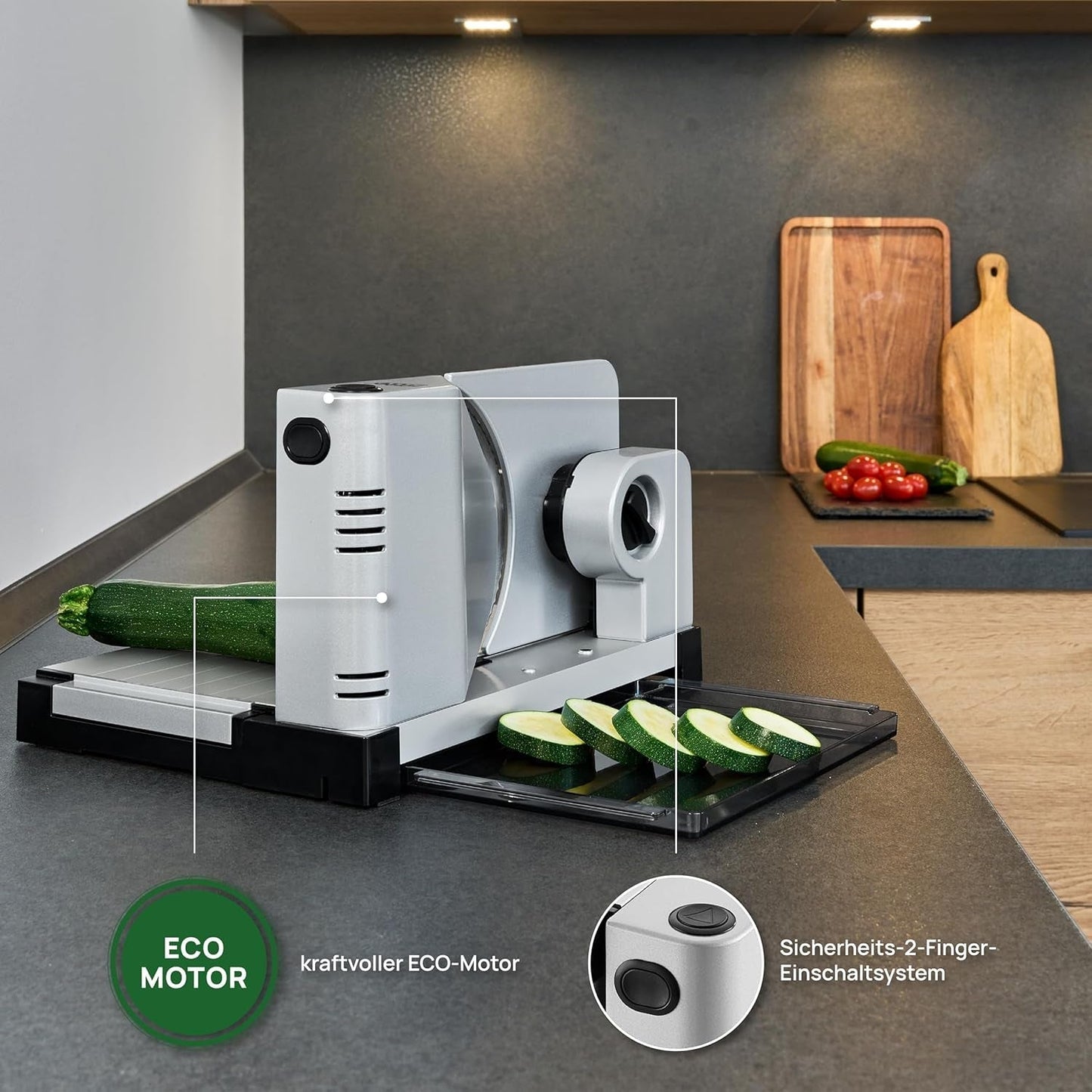 Ritter Icaro 7, trancheuse électrique multifonction Rasnite et Slicers Naty Shop