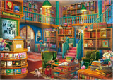 Educa - Puzzle de 1000 pièces pour adultes | Bibliothèque. Dimensions : 68 X 48 cm. Comprend de la colle pour puzzle Fixpuzzle. Depuis 14 ans (19925) Puzzle Naty Shop