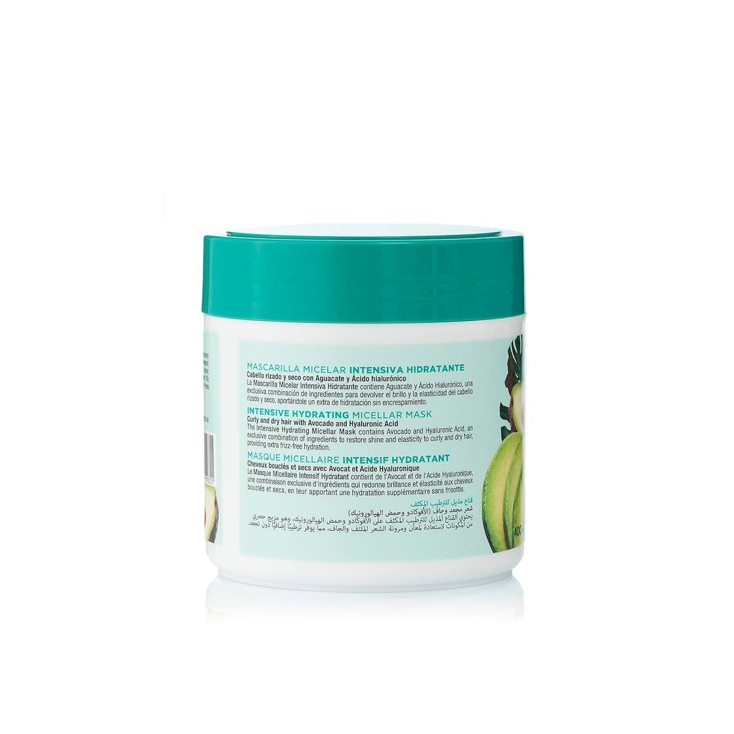 Masque tulipe noire, intensif, hydratant, 400 ml Naty Shop masque capillaire
