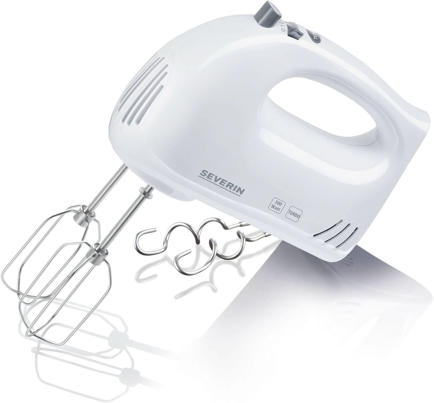 SEVERIN Batteur à Main HM3820 (LBH 20X9X14 Cm) LBH 20X9X14 Cm Blanc Cuisine Naty Shop