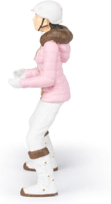 PAPO - Figurine Cheval - Rider Fashion Winter, passion de l'équitation, jouet pour enfants à partir de 3 ans. Figurines Naty Shop