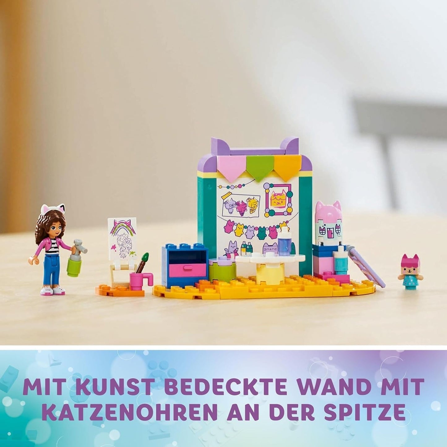 LEGO 4+ Gabby's Dollhouse Craft Fun avec boîte pour bébé, jeu de rôle, ensemble d'art et d'artisanat créatifs pour filles et garçons de 4 ans, modèle de maison de jouet 10795 Ensembles de construction Beuche den LEGO-Store