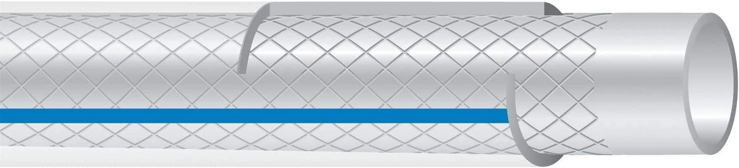 51525 – Tuyau d'arrosage, 15 x 25 m, blanc