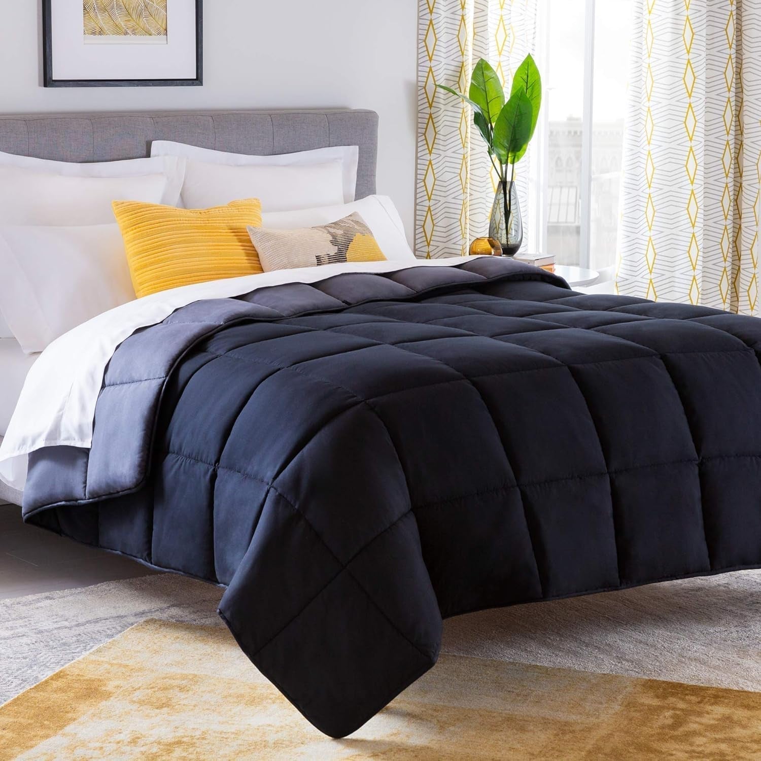 Linenspa Couette en microfibre alternative hypoallergénique toutes saisons 10,5 Tog Couettes et couettes Super King Size Naty Shop