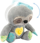 VTech Baby Schnarchi, le paresseux endormi - Jolie peluche pour vous aider à vous endormir - Avec des sons naturels et quotidiens, de la musique et une veilleuse - Pour les bébés dès la naissance Bebe Toys Naty Shop