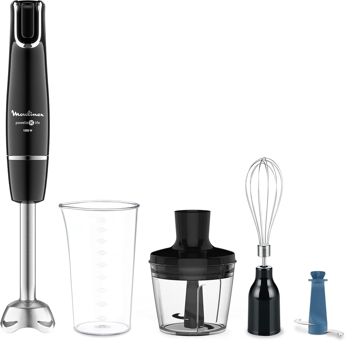 DD9448 Batteur sur socle, Schwarz, 500 Ml Cuisine Naty Shop
