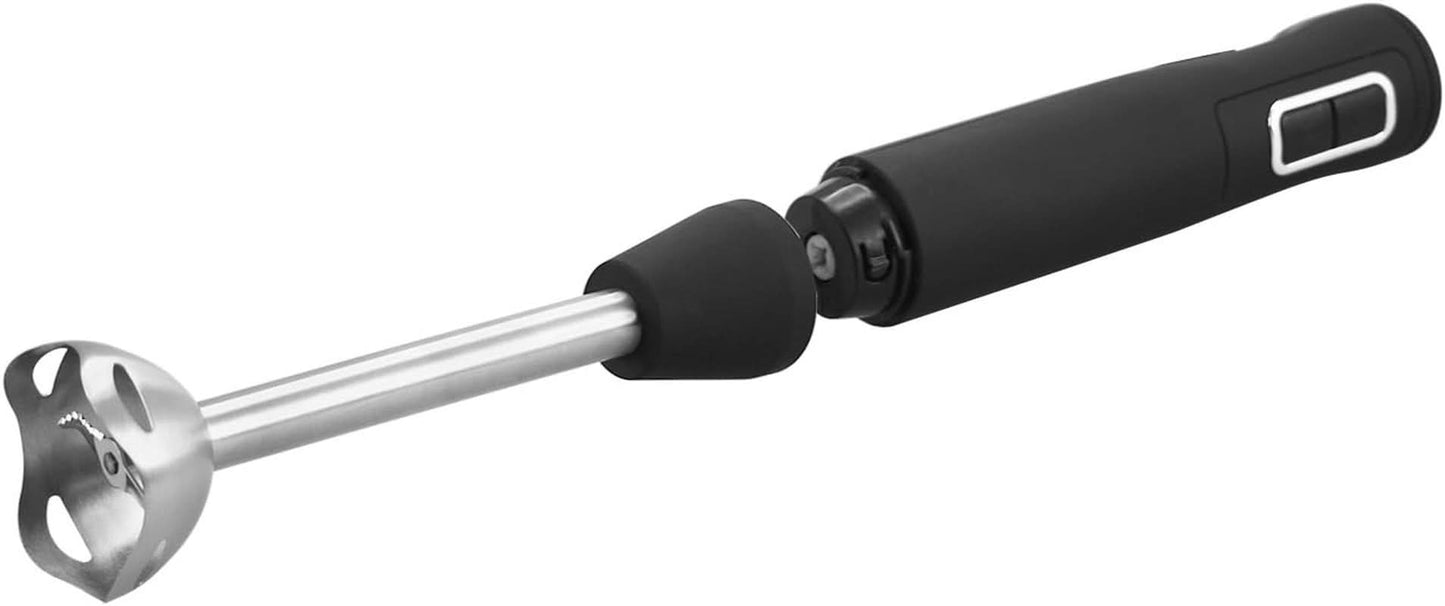 Emerio HB-111446 Batteur sur socle, TESTSIEGER Preis/Leistung, Gummierter Rutschfester Griff, Edelstahl, Bpa-Frei, Schwarz, 250W Cuisine Naty Shop