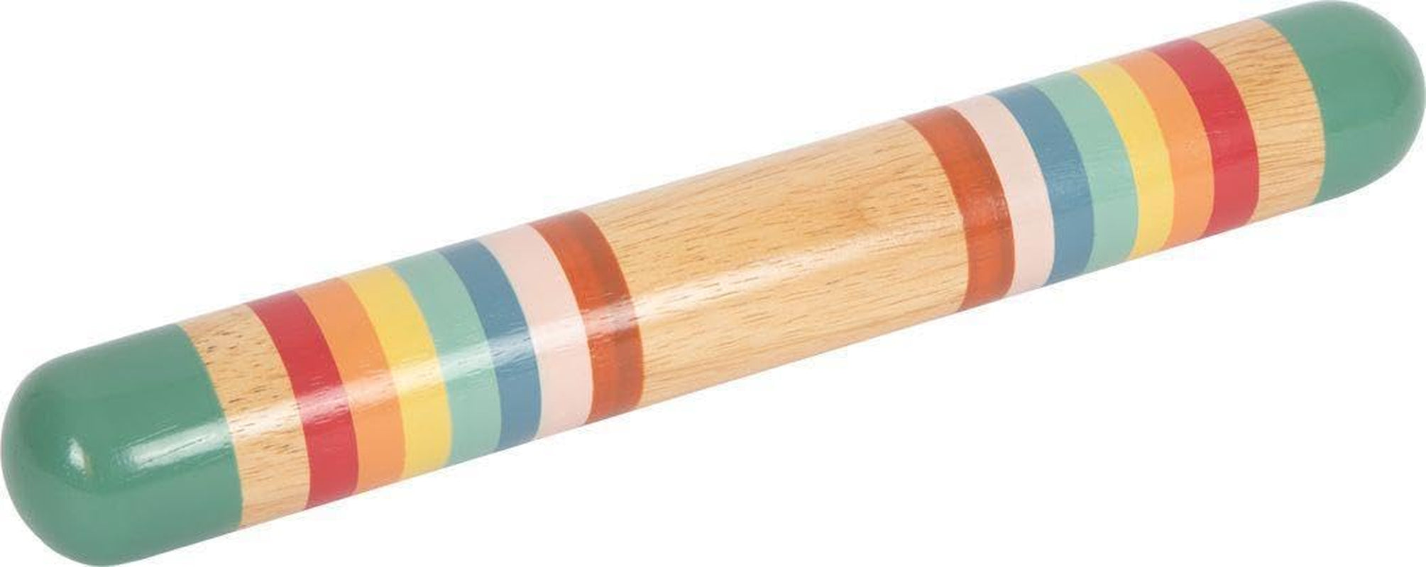 Hochet faiseur de pluie Small Foot "Safari", jouet sensoriel fascinant en bois, pour enfants à partir de 6 mois, 12458 Jucarii Bebe Naty Shop Rainmaker Safari