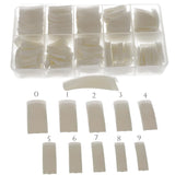Sun Garden Nails Tipbox 500 Tips Incl. 3 Conseils Colle Conseils Nail Tips Colle - Modelage Ongles