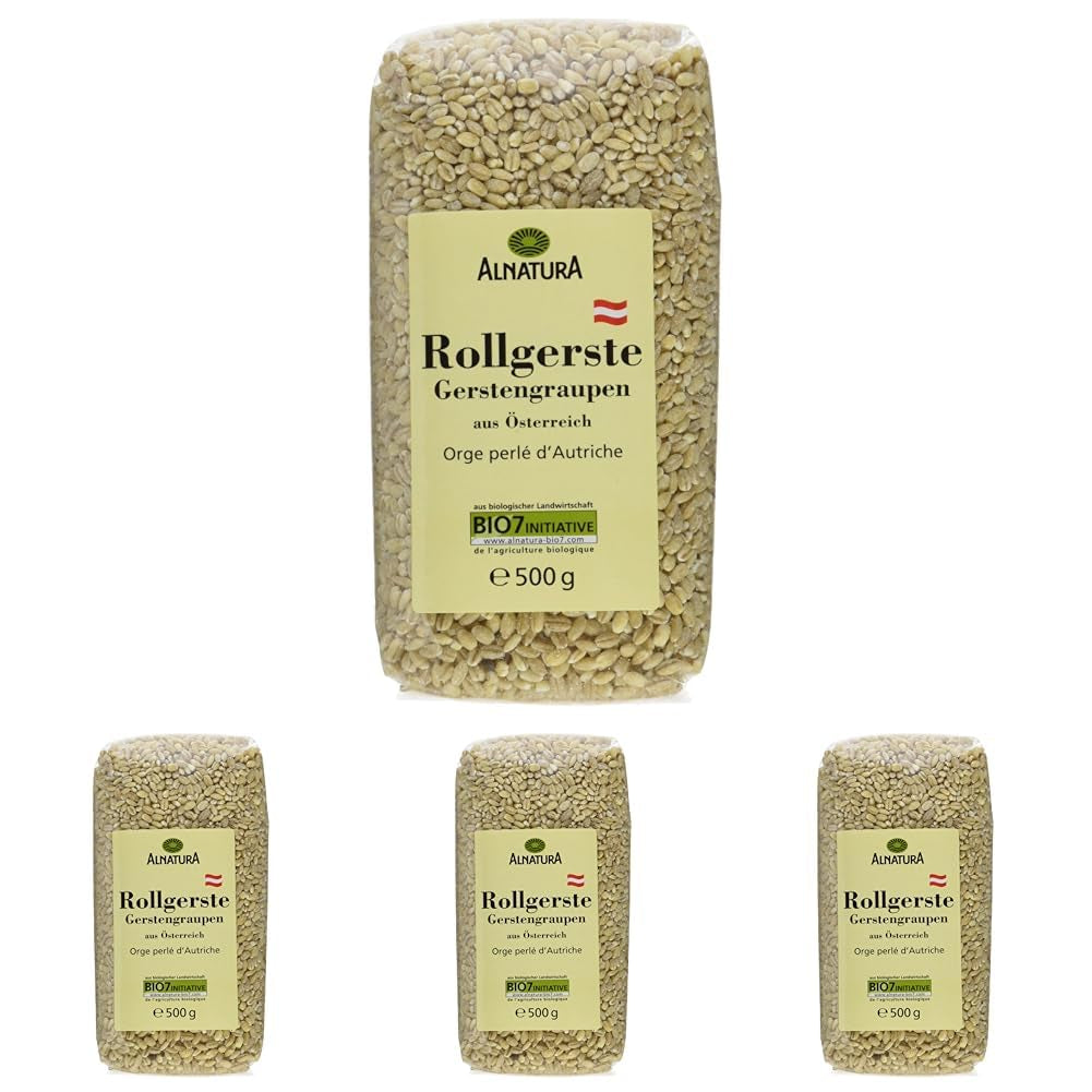 Orge perlé biologique, orge perlé, 500g