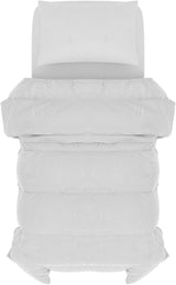 Couette Prestige 4 Stagioni 4 saisons blanche, 100% microfibre, 150X200Cm Couettes et couettes Naty Shop