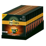 Jacobs Kaffeekapseln Guten Morgen XL Intense - 10er Pack (10 x 20 Getränke) & Kaffeekapseln Krönung Crema, 200 Nespresso compatible Kapseln, 10er Pack, 10 x 20 Getränke, 1040 g