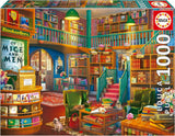 Educa - Puzzle de 1000 pièces pour adultes | Bibliothèque. Dimensions : 68 X 48 cm. Comprend de la colle pour puzzle Fixpuzzle. Depuis 14 ans (19925) Puzzle Naty Shop Titre par défaut
