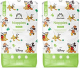 Marque Amazon : Mama Bear Disney Couches Ultra Dry, taille 3 (4-9 kg) – Boîte mensuelle, blanche, 172 pièces (2 paquets de 86)