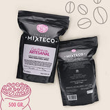 Grains de café Arabica torréfiés | 500 g aux notes de cacao et d'amandes | D'un torréfacteur traditionnel | Goût délicat
