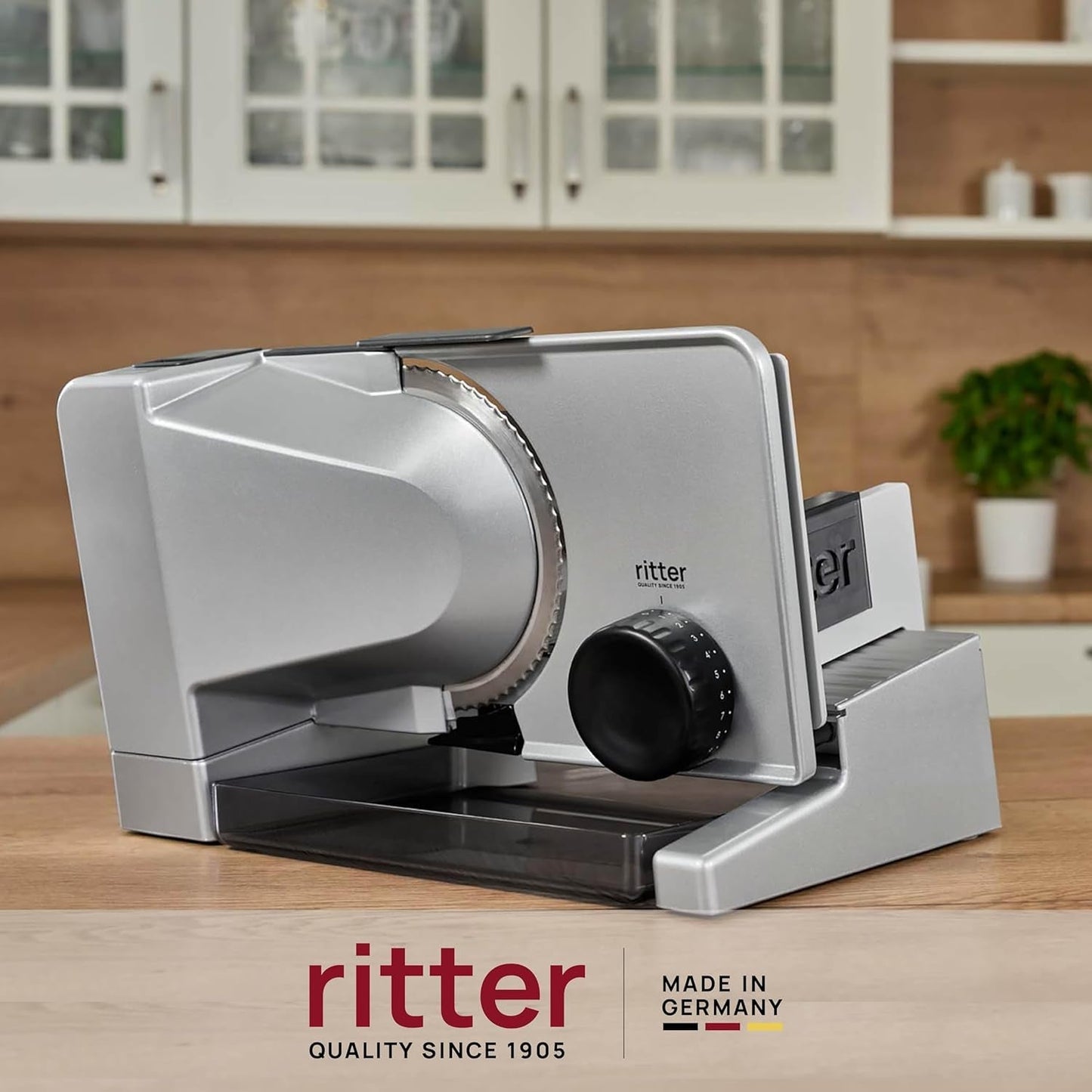 Trancheuse électrique multifonctionnelle Ritter Serano 5, fabriquée en Allemagne Rasnite et Slicers Naty Shop