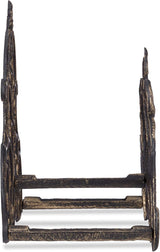 Relaxdays Support Tuyau Tuyau D'arrosage Look Vintage Tuyau Mural 20m Fonte Hauteur 24x31,5x15cm Bronze