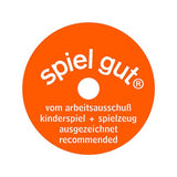 GRÜNSPECHT Anneau de dentition en caoutchouc naturel biologique pour bébés, massage des gencives, sans BPA, doux, favorise la motricité fine, tortue (639-V2), marron