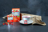 Ahmad Tea - Fraise des bois - Tisane décaféinée aux fruits et aux herbes - Fraise - Sachets de thé emballés individuellement avec 2 g de thé par portion - 20 sachets de thé en bandes