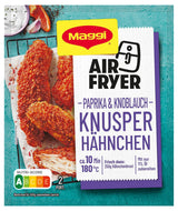MAGGI Airfryer Knusper Hähnchen - Paprika et Knoblauch, 1er Pack (1 x 39g)