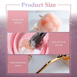2 bacs de maquillage Blumen, 1 bac de lavage, un bac à ongles, un bac à maquillage pour fond de teint, un bac à maquillage pour ongles